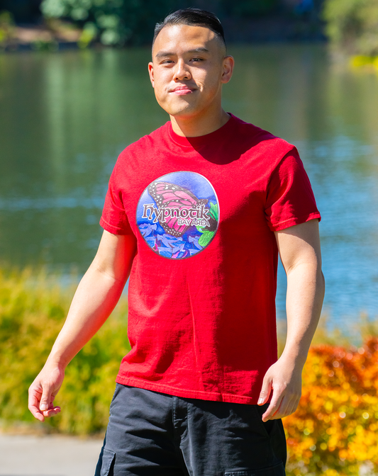 Nature Badge Tee -- (Red; M)