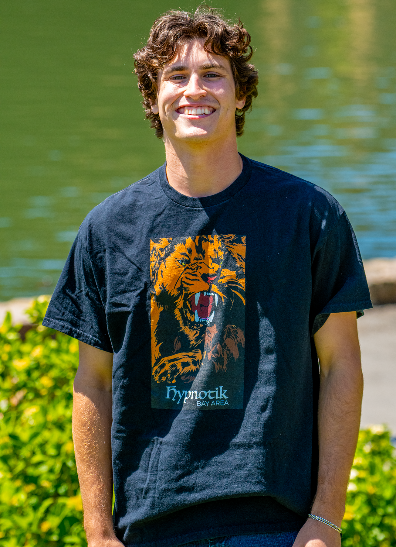 Lion Tee -- (Black; XL)