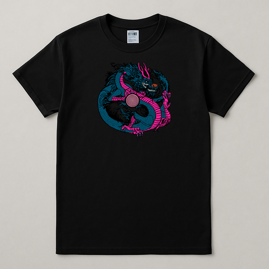 Dragoon (Blue/Pink) -- Unisex Tee
