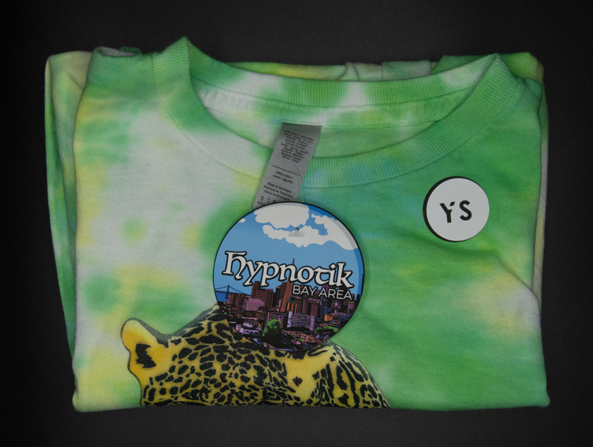 [1] - Leopard (Tie-Dye) -- (Green; YS) Hypnotik Bay Area