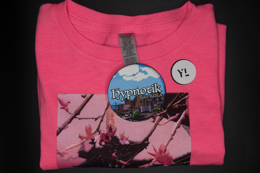 [1] - Temple (Pagoda) Youth Tee -- (Pink; YL) Hypnotik Bay Area