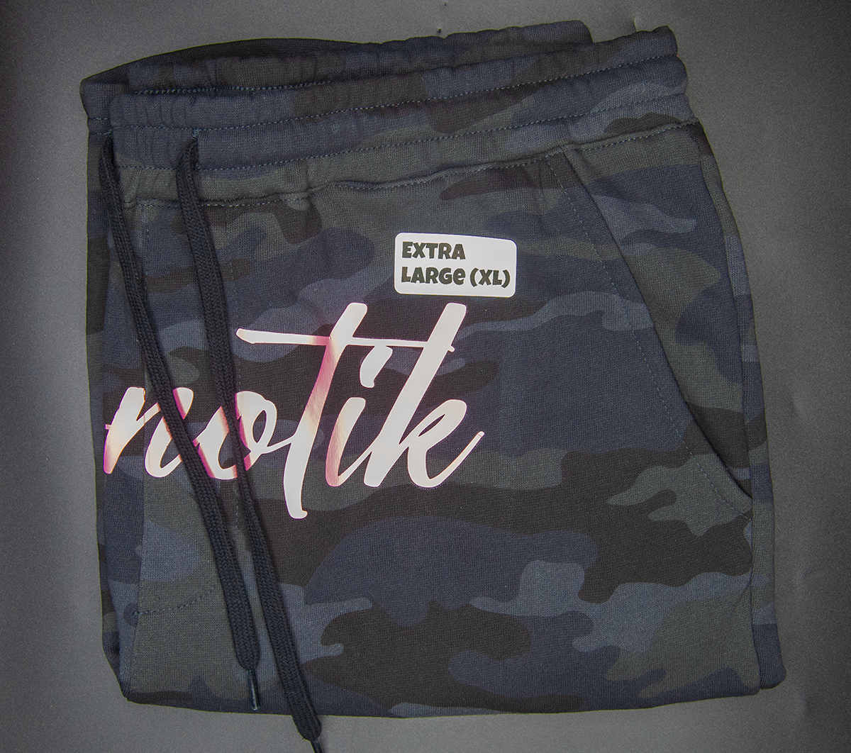 [1] - Military Camo Shorts (Black) -- (Pink; XL) Hypnotik Bay Area