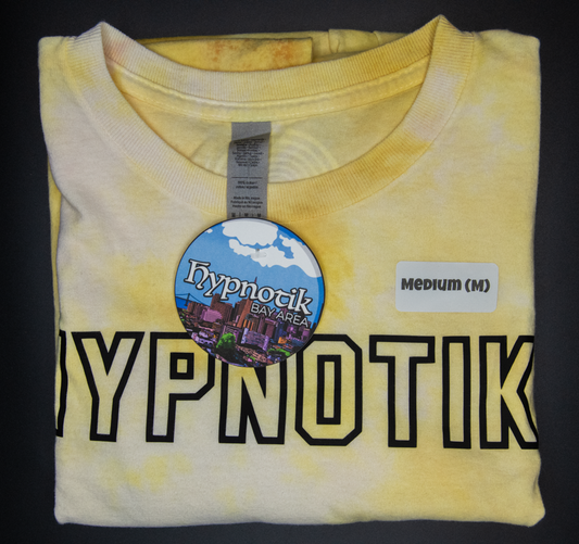 [1] - Classic (Black) Tee -- (Yellow TD; M) Hypnotik Bay Area