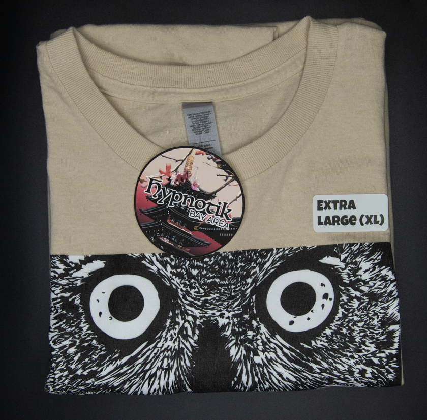 [1] - Owl Tee -- (Tan; XL) Hypnotik Bay Area