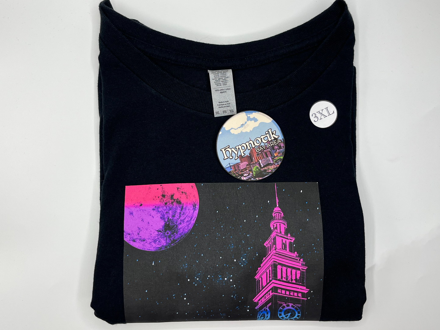 [1] - Embarcadero Tee -- (Black; 3XL) Hypnotik Bay Area