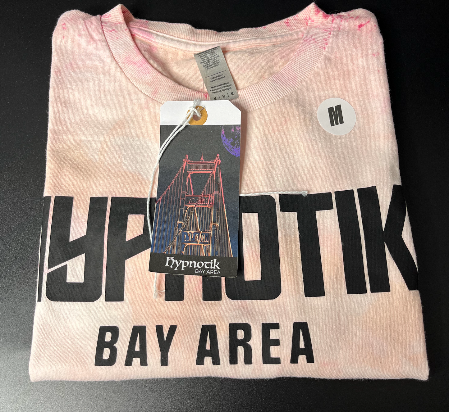 [1] - Classic Tee -- (M; Pink/Red) Hypnotik Bay Area