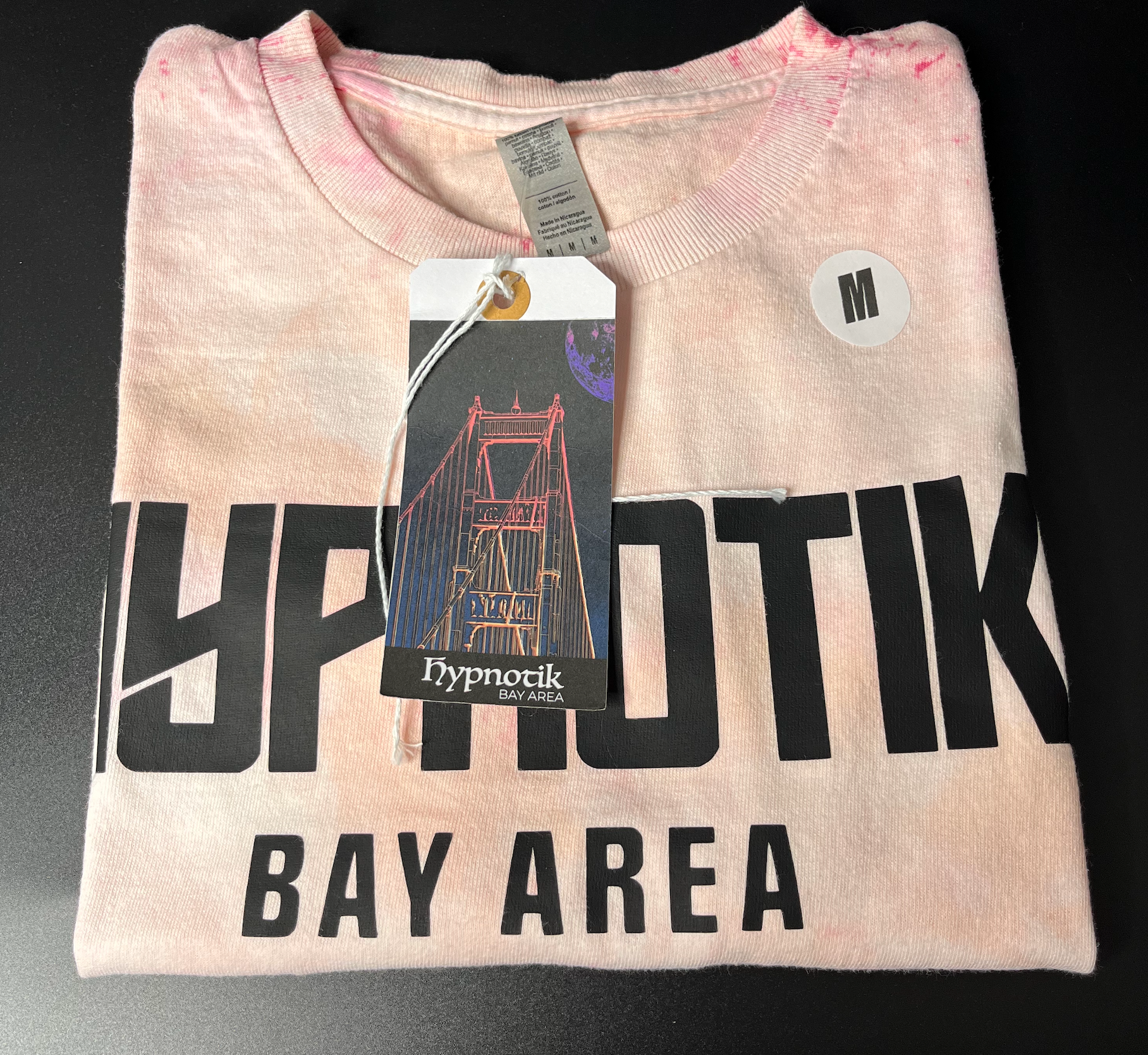 [1] - Classic Tee -- (M; Pink/Red) Hypnotik Bay Area