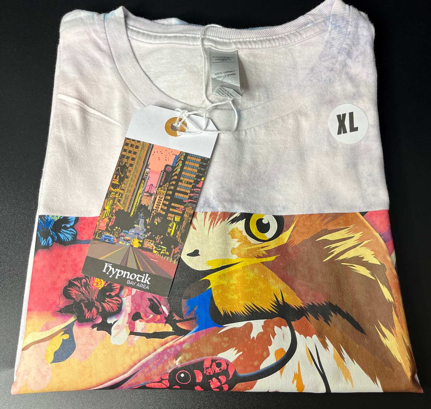 [1] - Hawks Vs. Snakes Tee -- (XL; Blue) Hypnotik Bay Area