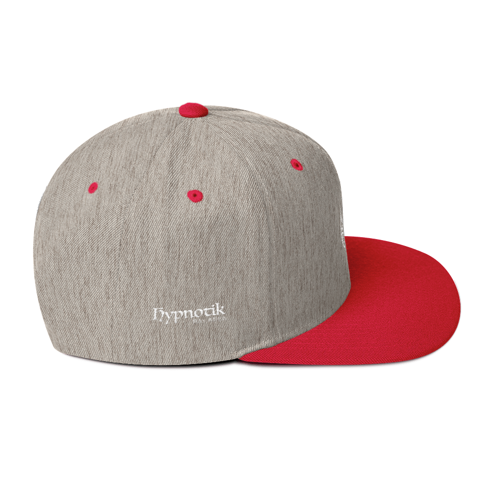 [1] - Spiral (White) -- Snapback Hat Hypnotik Bay Area