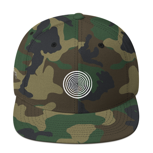 [1] - Spiral (Traditional Camo) -- Snapback Hat Hypnotik Bay Area